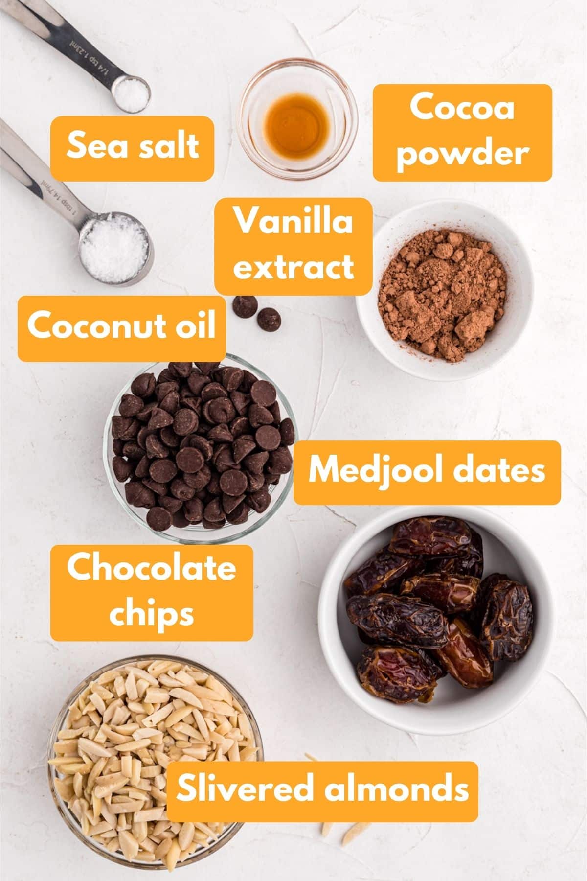 ingredients for vegan brownies