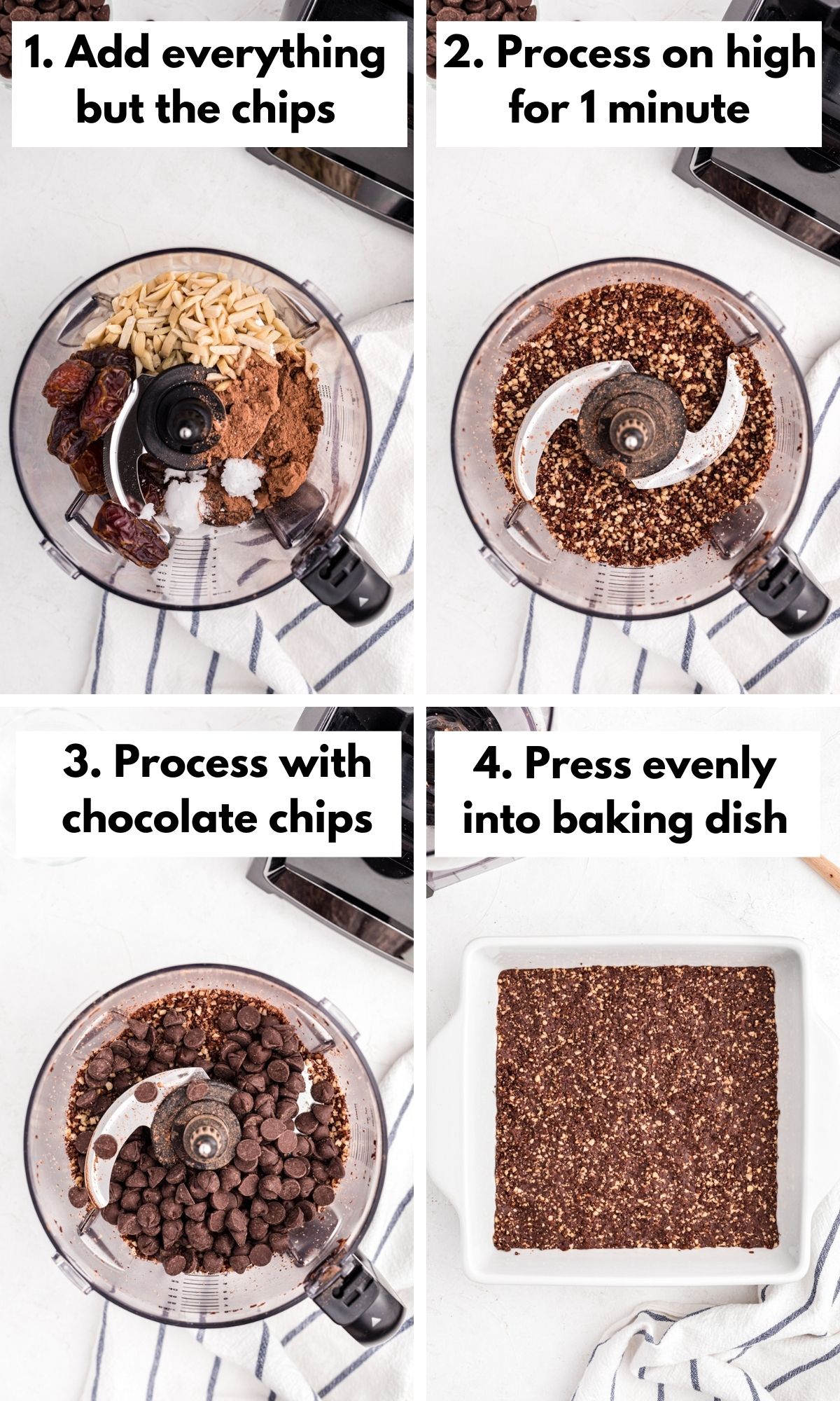 how to make vegan no-bake brownies