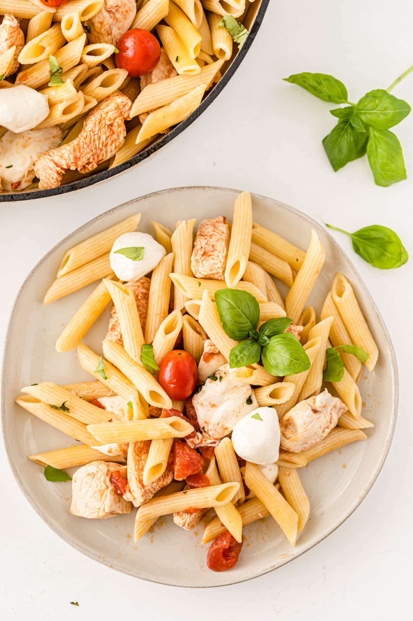 cheesecake factory tomato basil pasta with mozzarella.