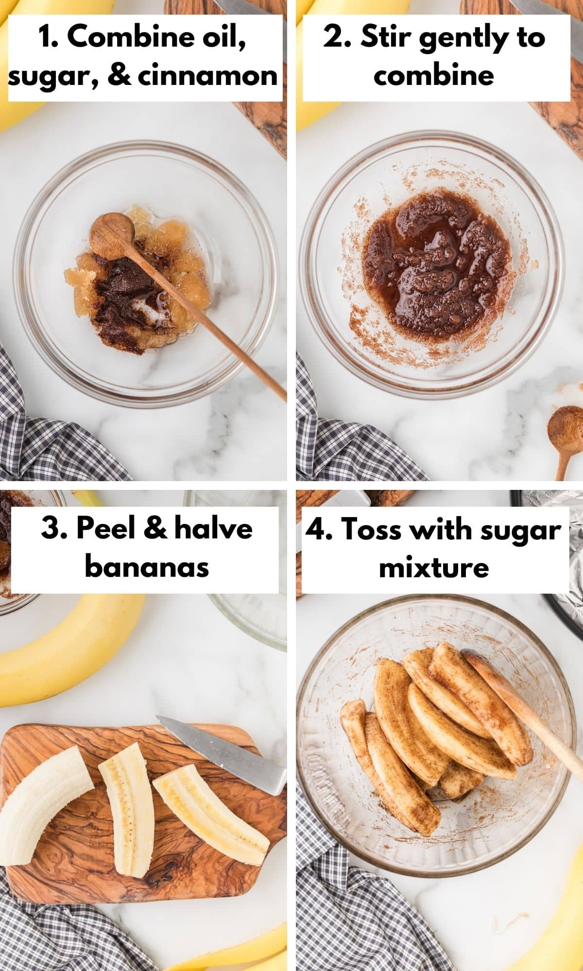 how to make bananas in the air fryer