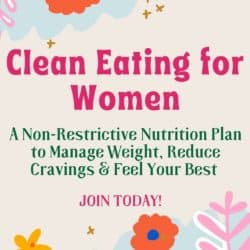 clean eating for women pin