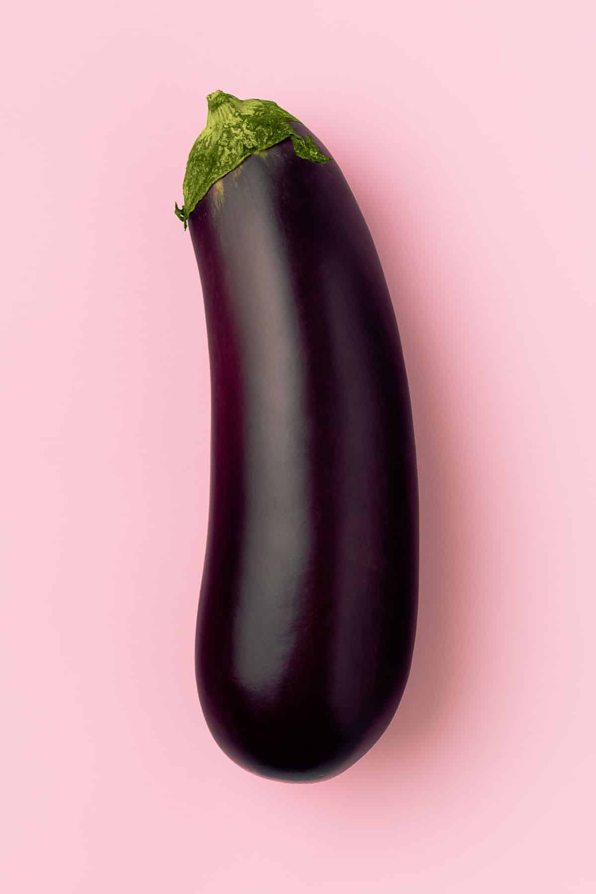 eggplant on table.