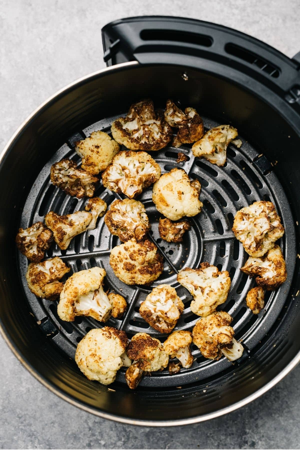 leftover cauliflower in air fryer.