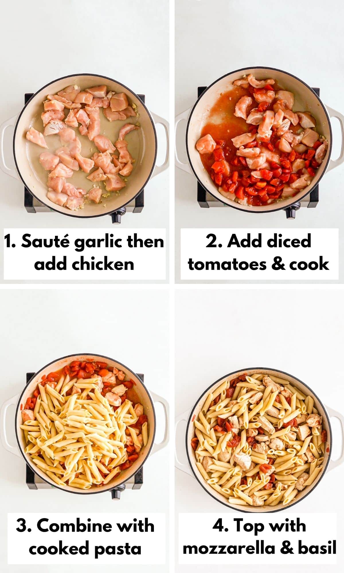 how to make tomato basil pasta