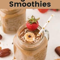 best weight gain smoothies pin