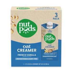 nutpods oat french vanilla unsweetened.