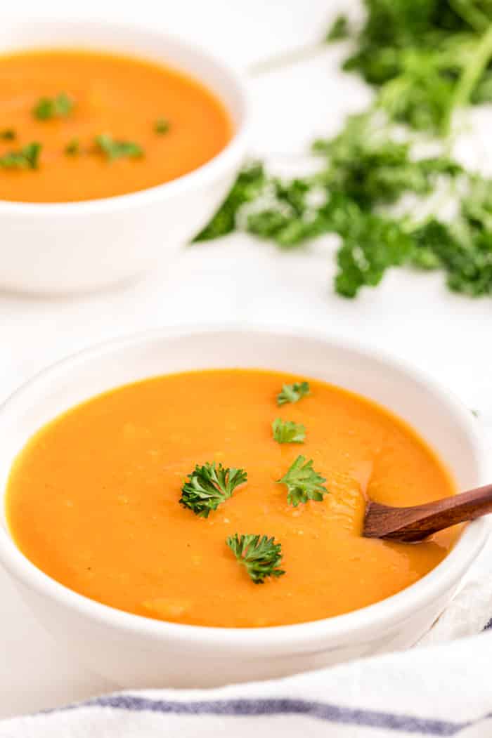 3Ingredient Butternut Squash Soup (Stovetop or Instant Pot)