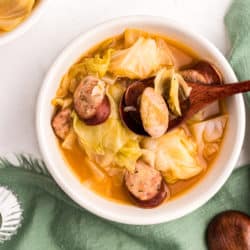 cabbage and sausage soup