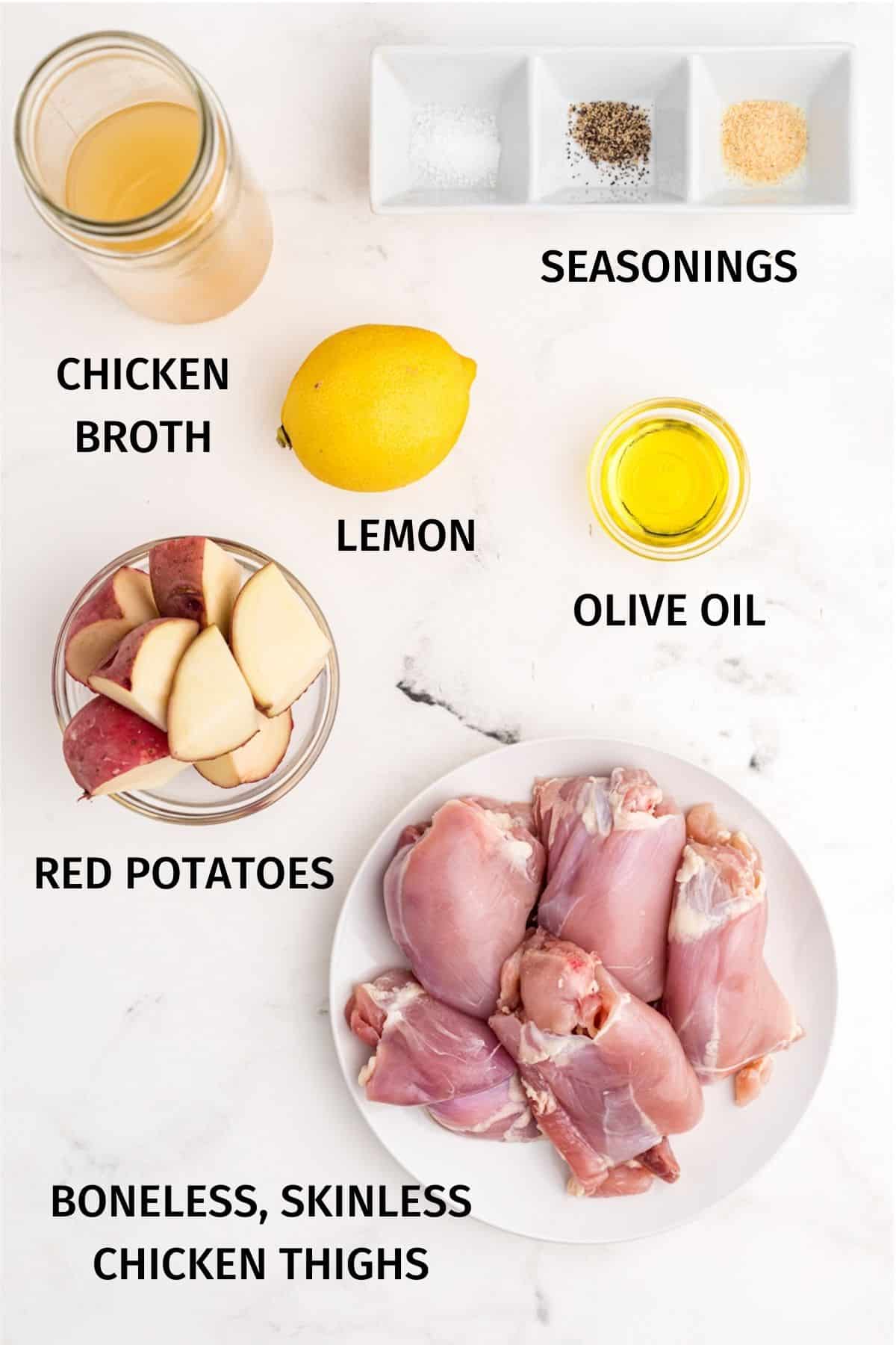 ingredients for instant pot chicken thighs