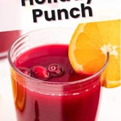 christmas holiday punch