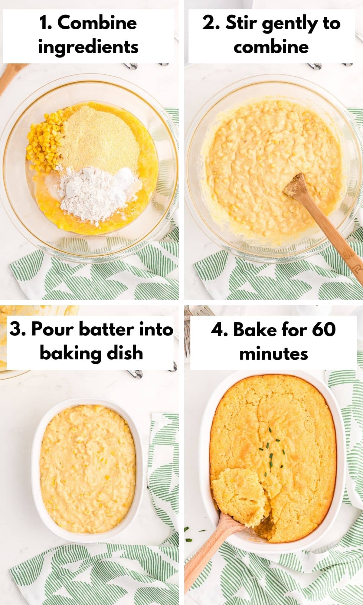 how to make dairy free corn casserole.