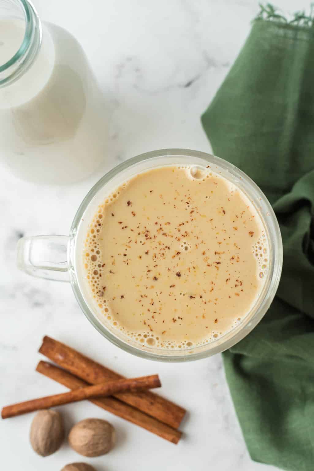 Oat Milk Eggnog Recipe (DairyFree) Clean Eating Kitchen