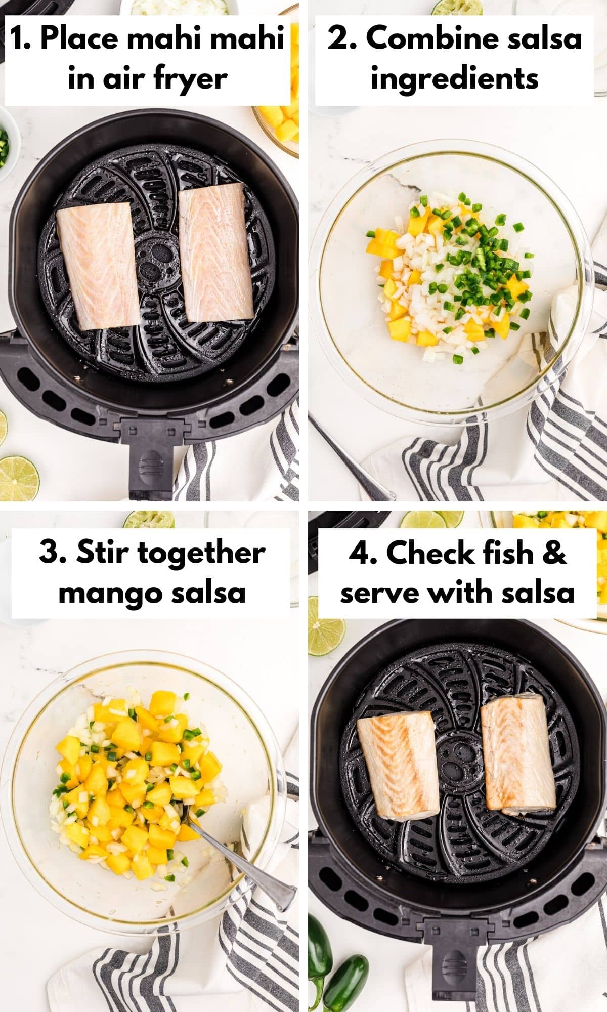 how to make air fryer mahi mahi with mango salsa