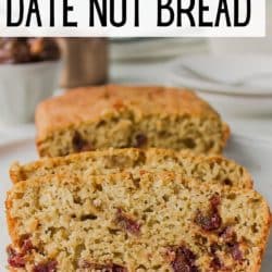 gluten-free date bread pin