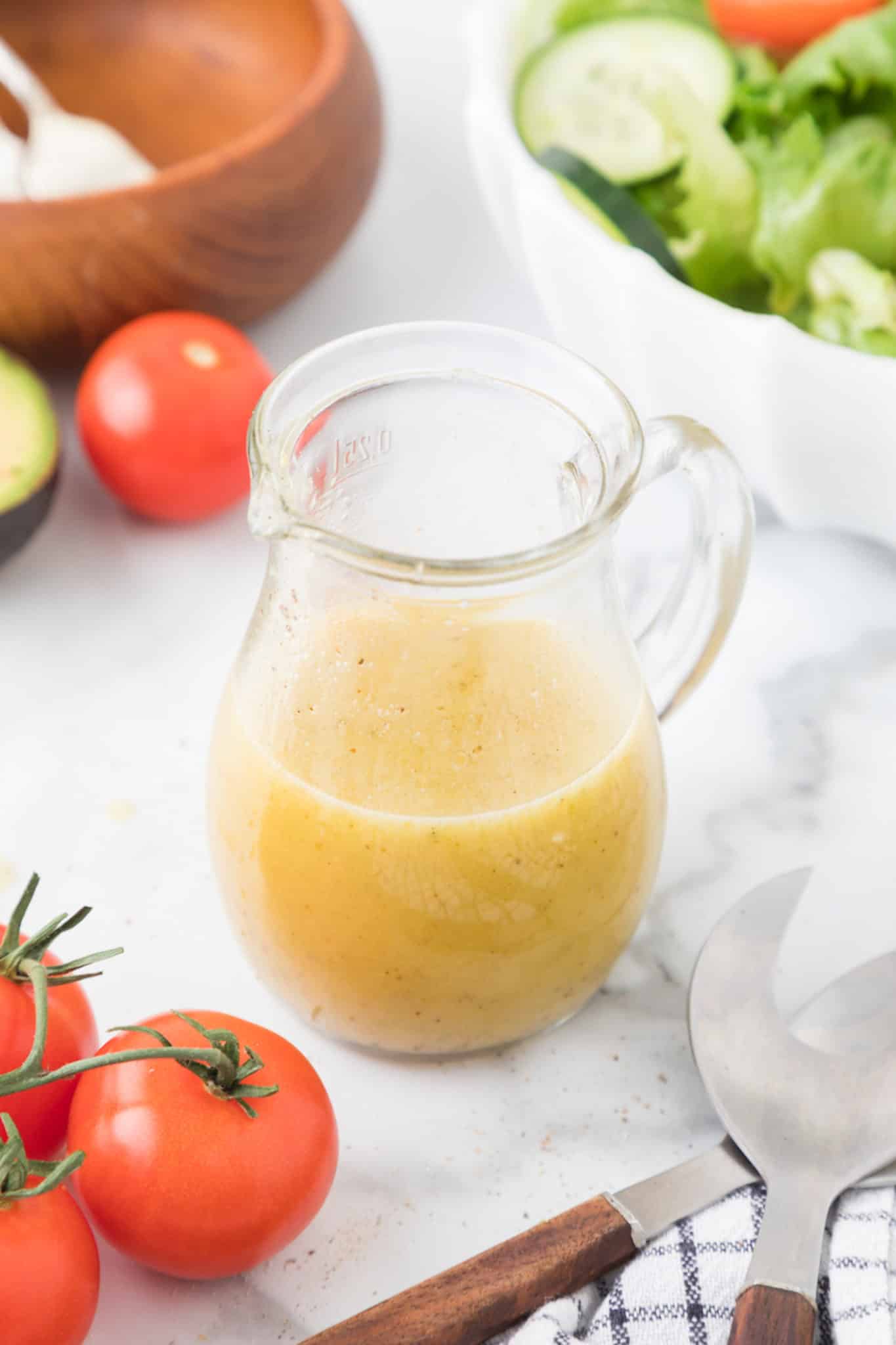 Mason Jar Salad for Meal Prep + A Killer Clean Honey Mustard Dressing!