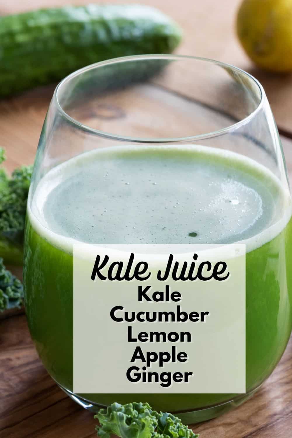 Kale Juice Recipe with Apple (Juicer or Blender) Clean Eating Kitchen