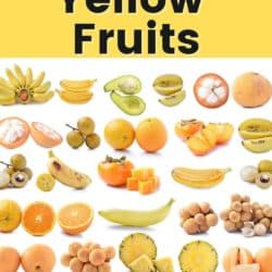 Banana, Pineapple, Papaya, and other yellow fruits.