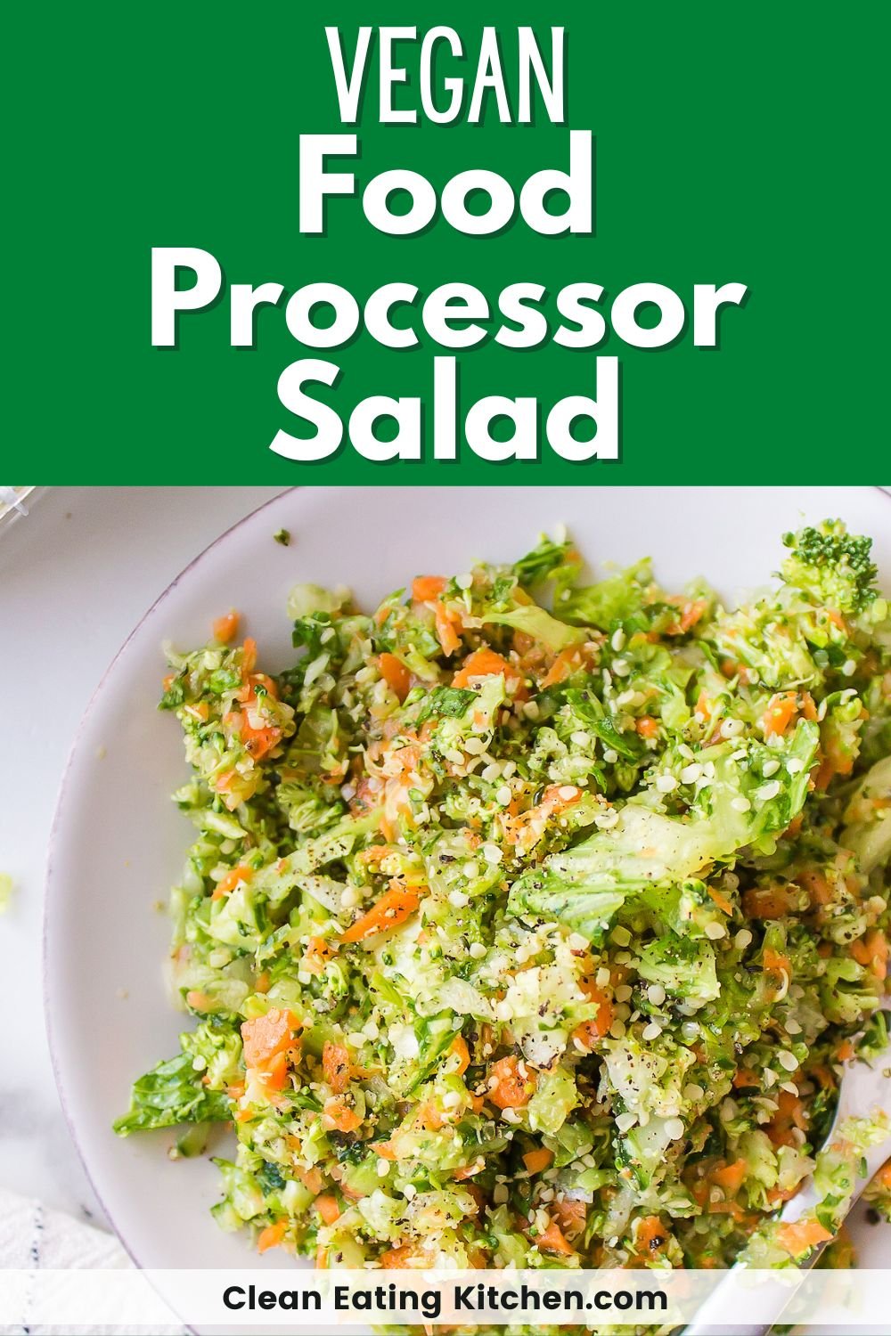 Food Processor Chopped Salad Clean Eating Kitchen
