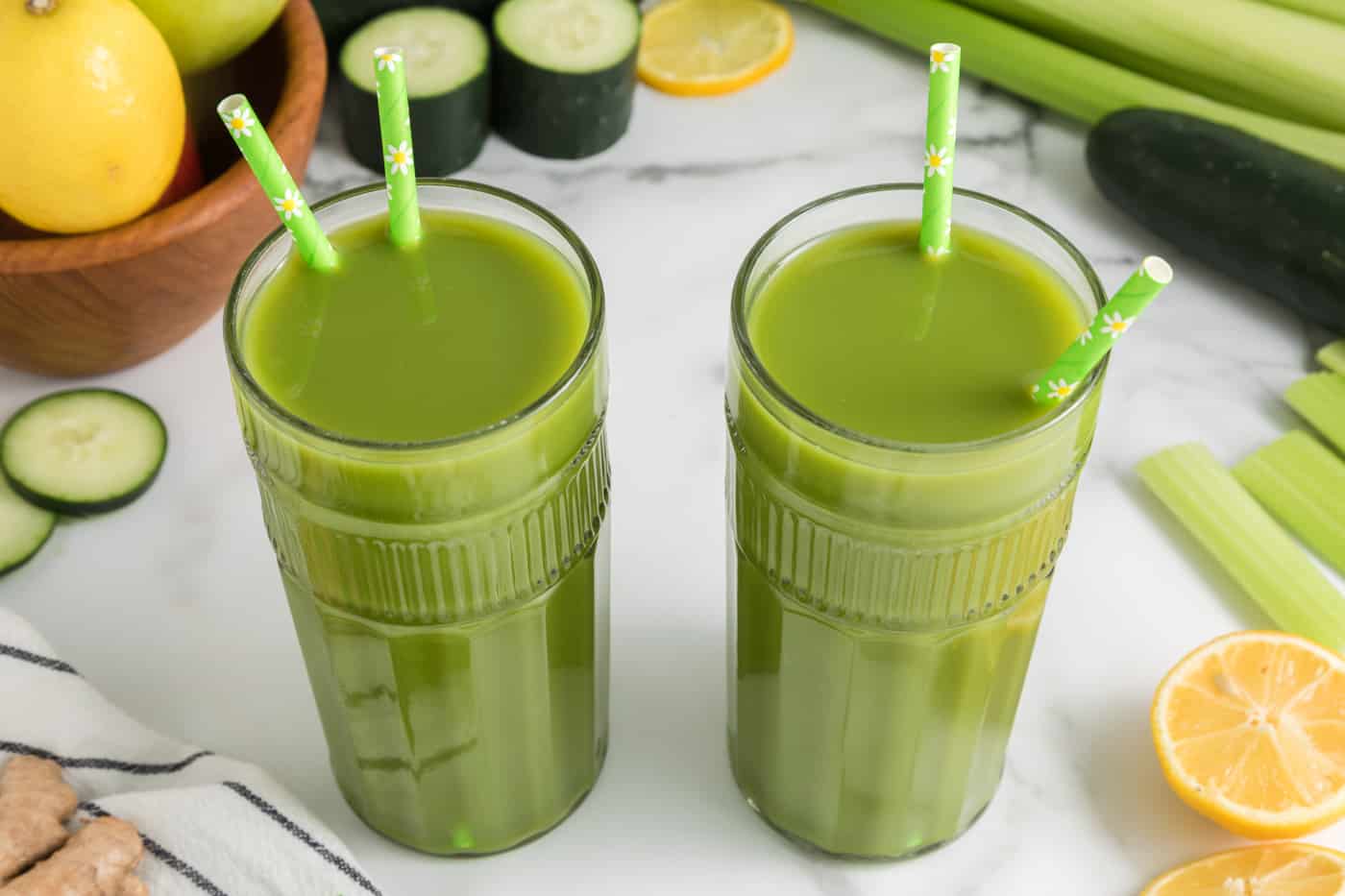 Green Juice Recipe, Recette
