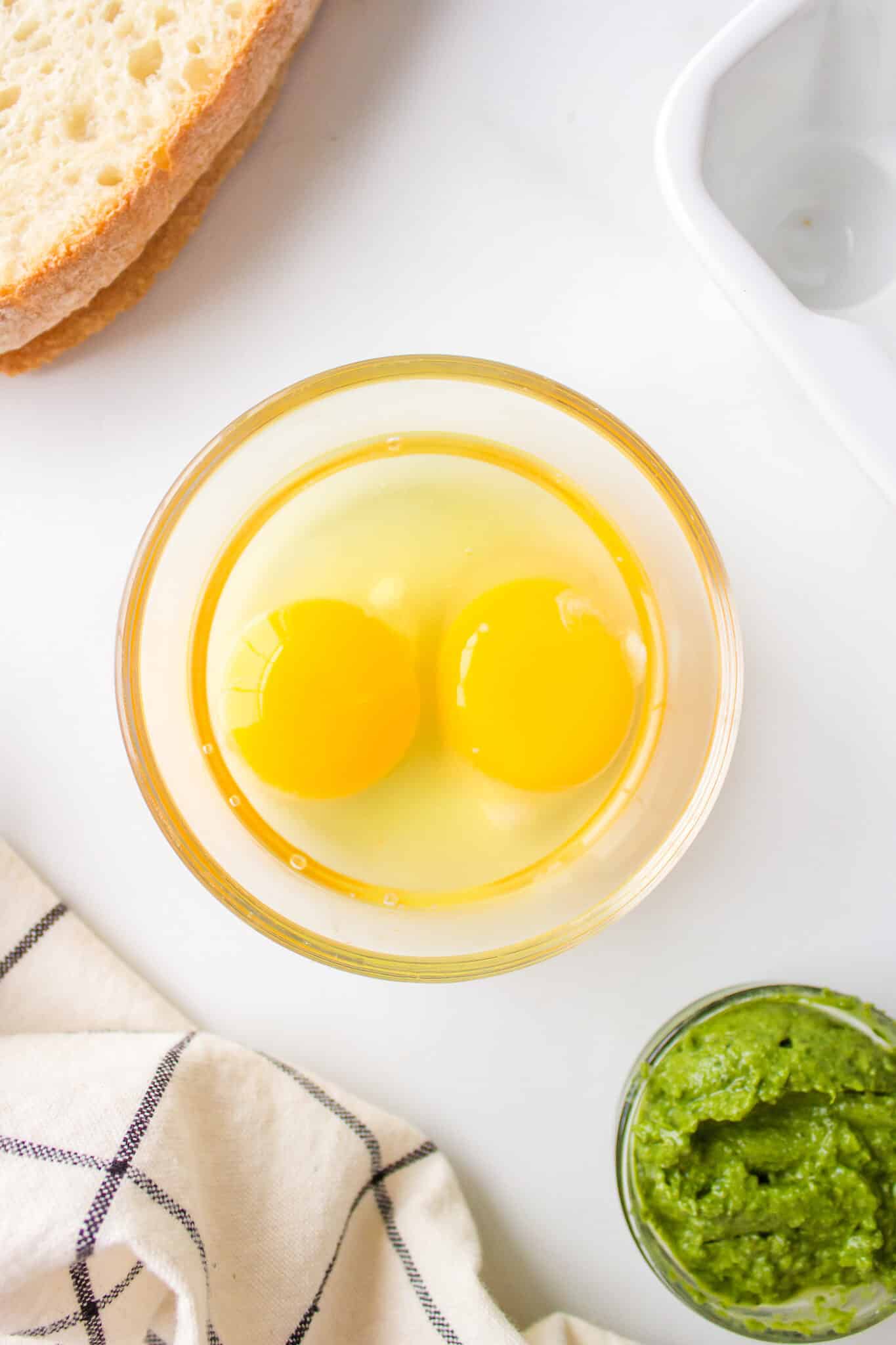 Pesto Eggs - This Healthy Table