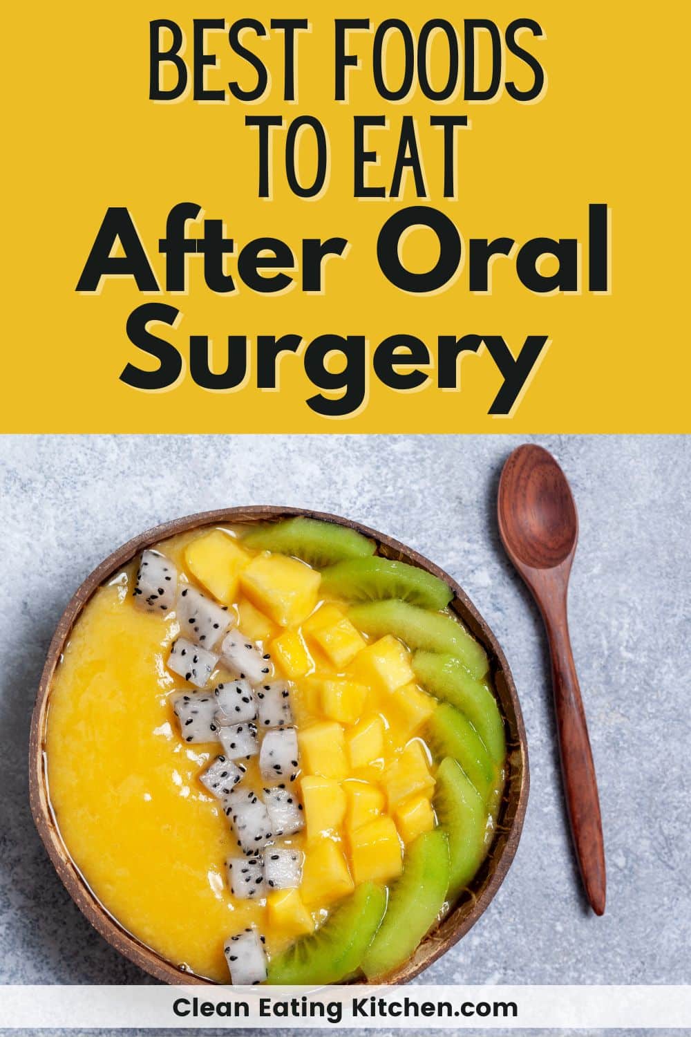 What to cook for someone who had oral surgery?