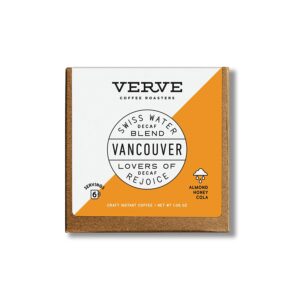 a box of Verve Instant Coffee.