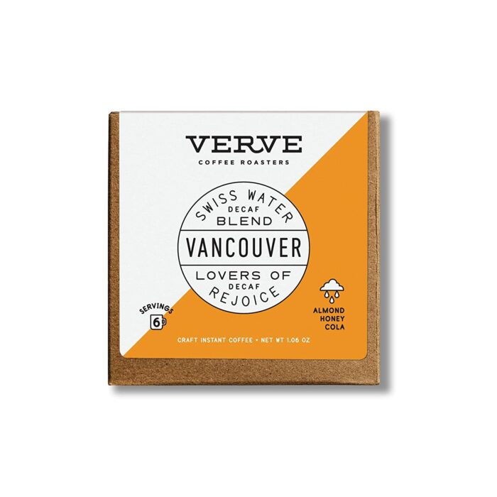 a box of Verve Instant Coffee.