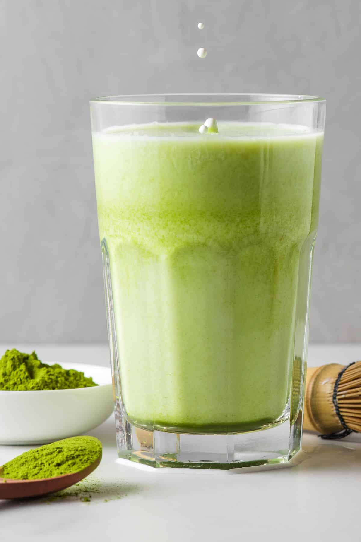 Vanilla Coconut Matcha Latte