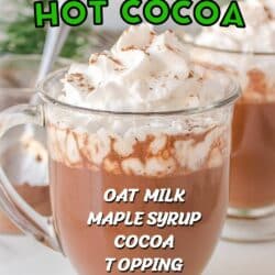 dairy free hot cocoa pin.