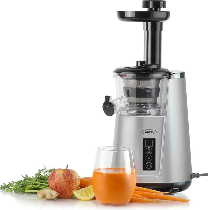 an Omega 365 Cold Press Vertical Juicer.