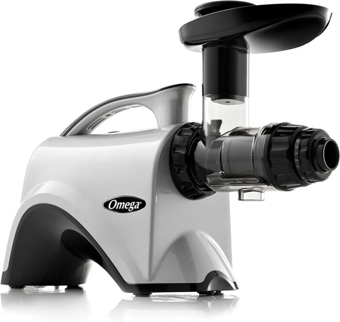 An Omega NC800HDS Slow Speed Juicer.