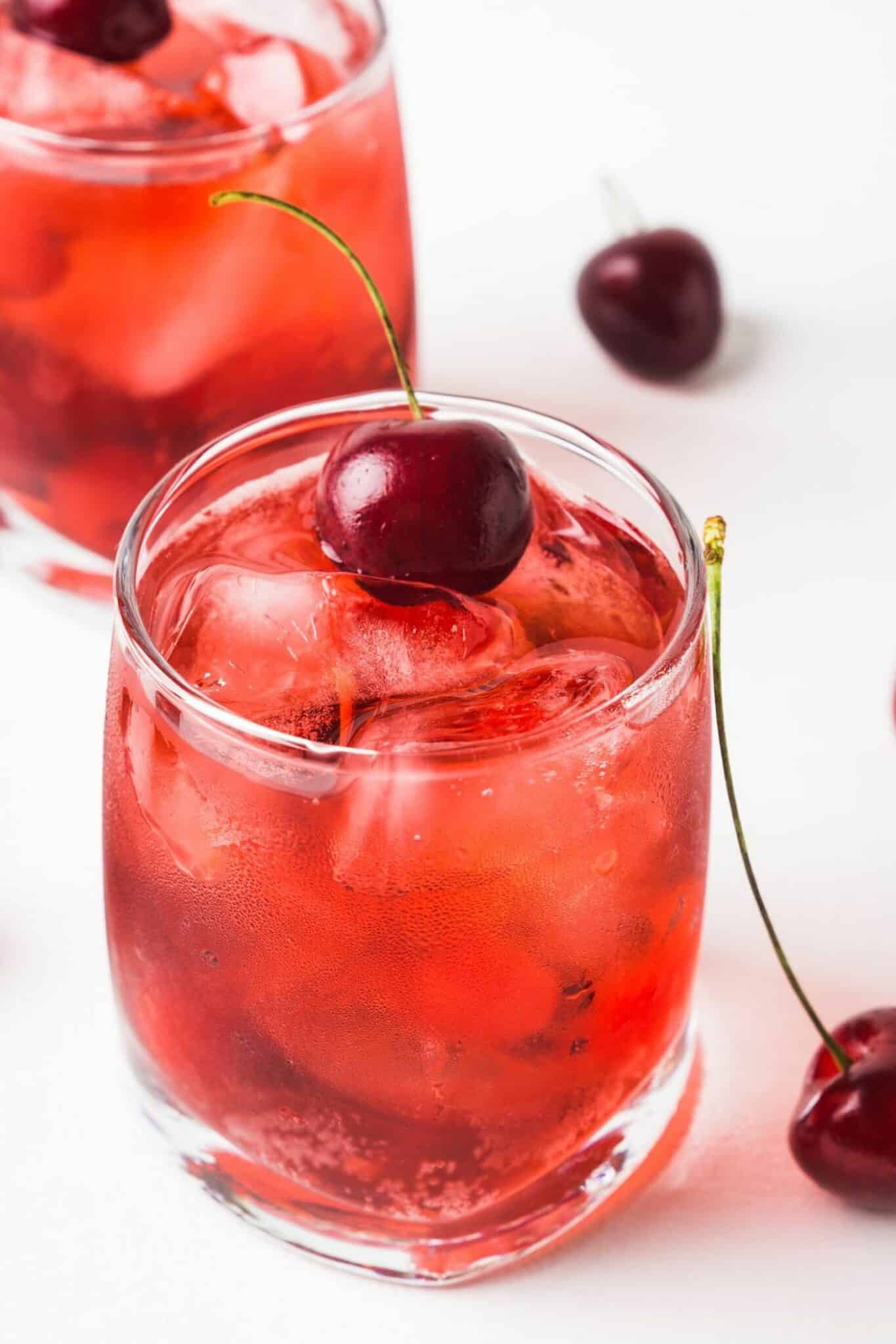 cherry mocktail with cherries on top copy.