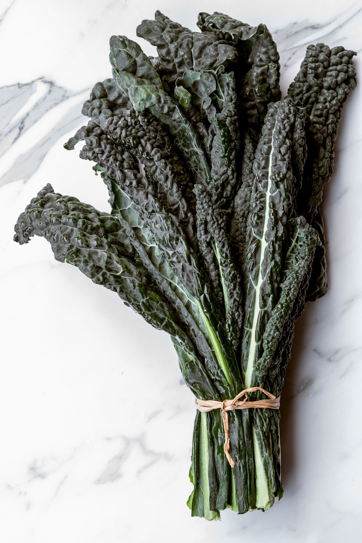 a bunch of Tuscan kale.