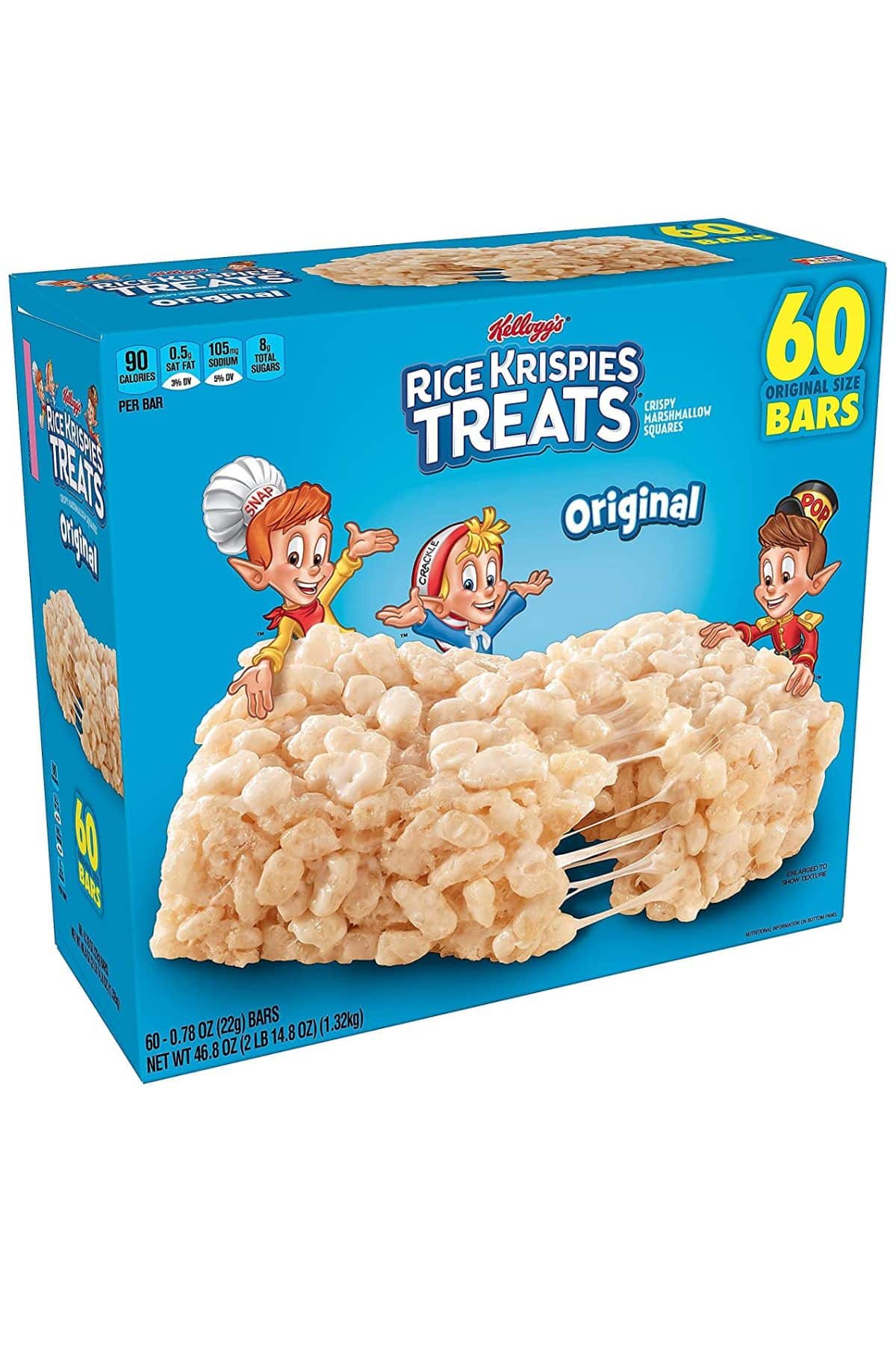 a box of Rice Krispies Treats.