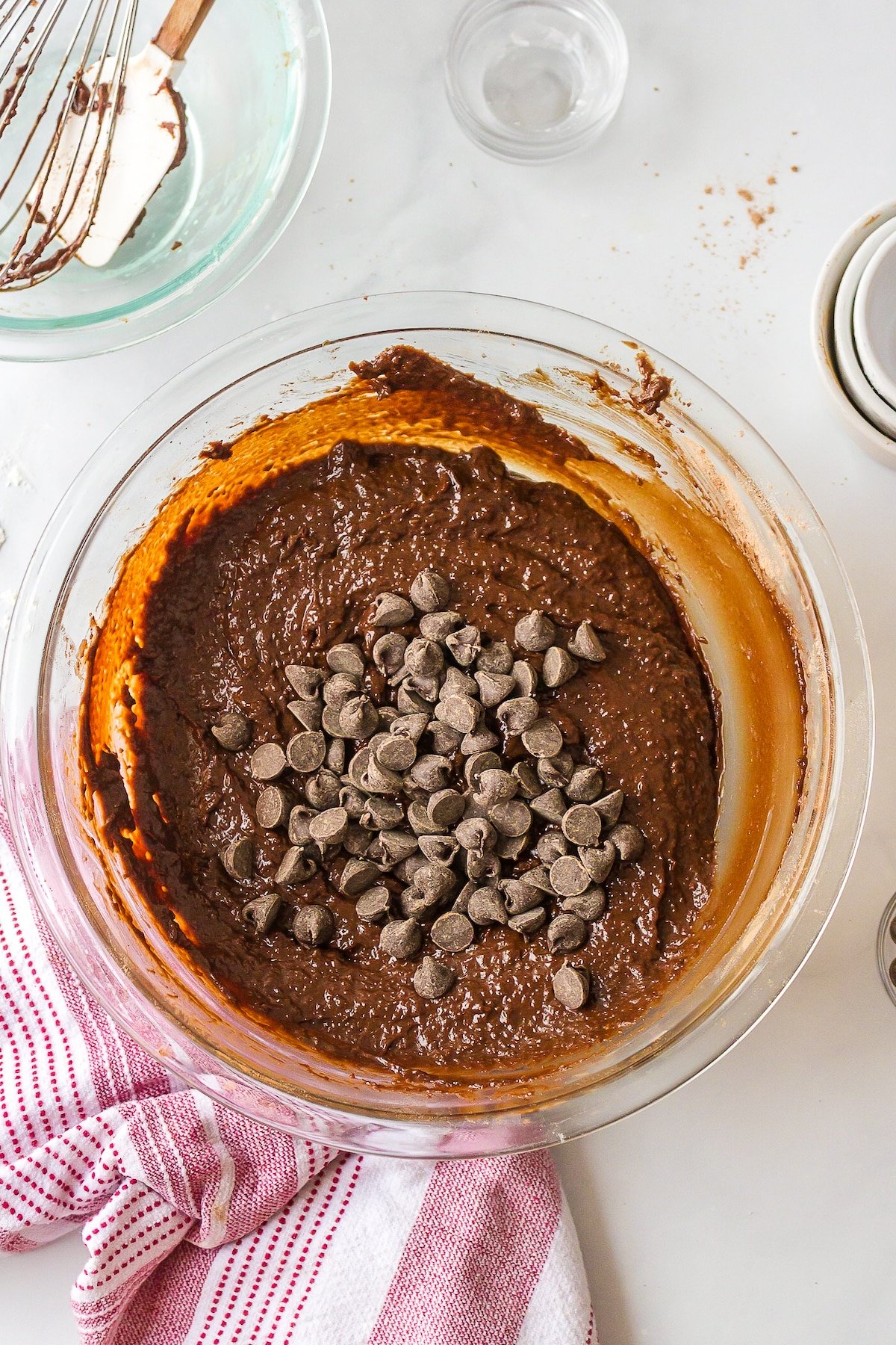 batter for milk free brownies.