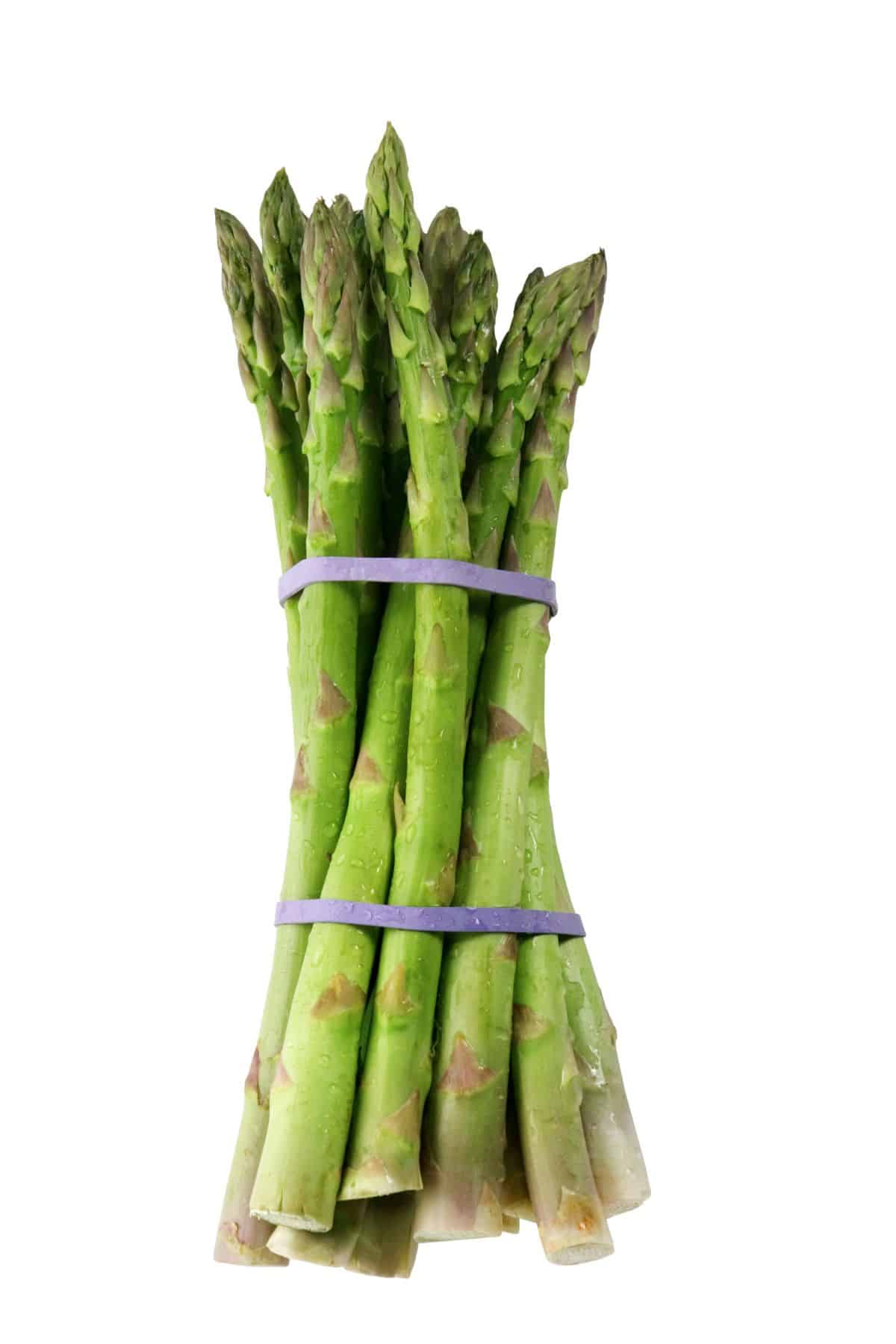 photo of asparagus on table.