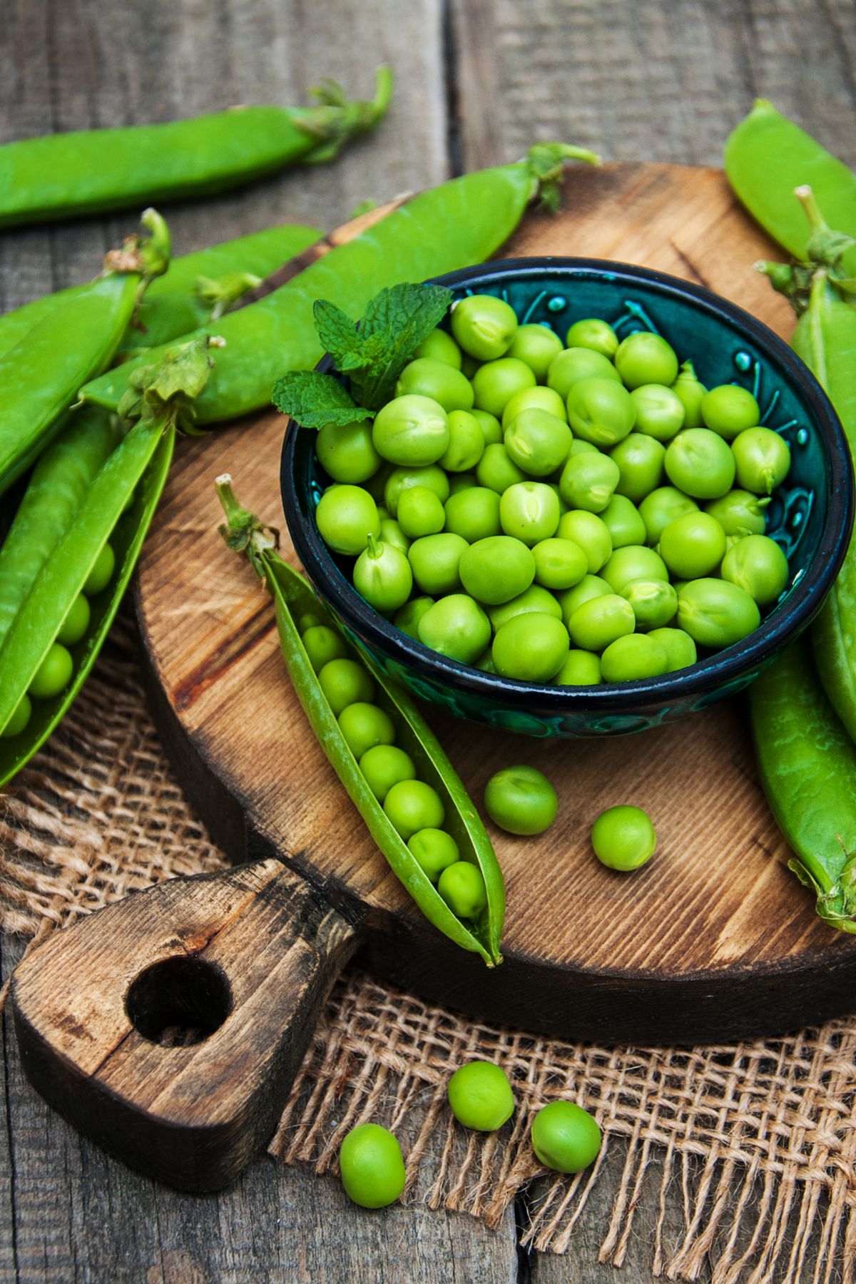 green peas.