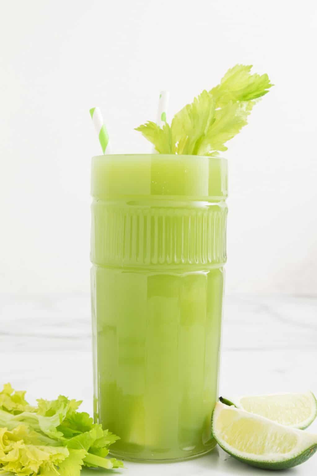 Celery Juice Recipe (Juicer or Blender) Clean Eating Kitchen