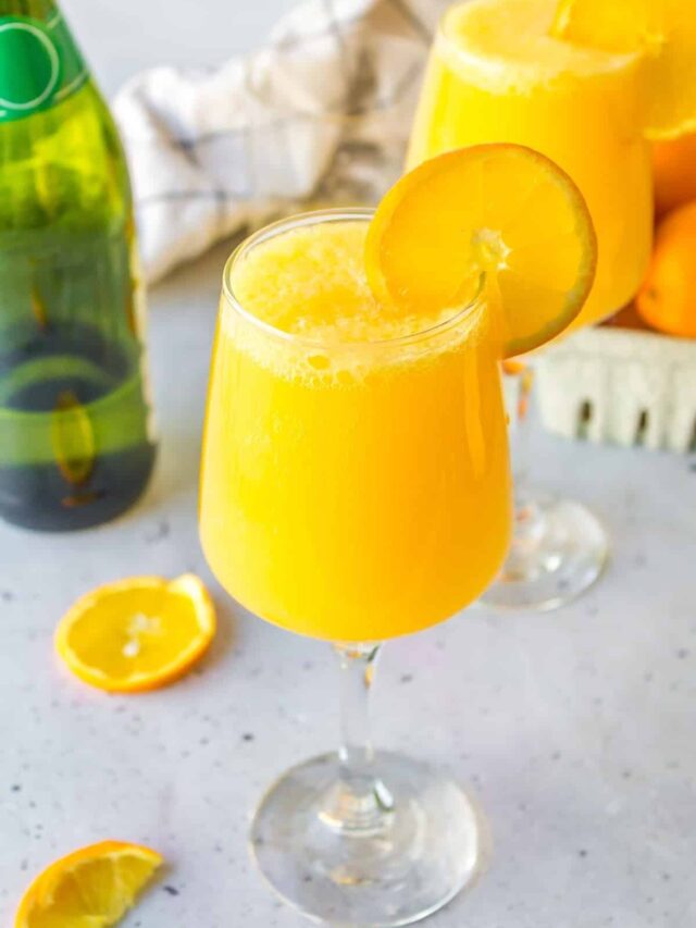 Mimosa Mocktail with Sparkling Apple Cider
