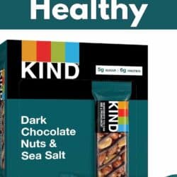 a box of kind bars with a single bar in front.
