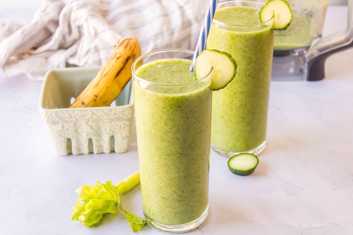 Celery Cucumber Smoothie Dairy Free