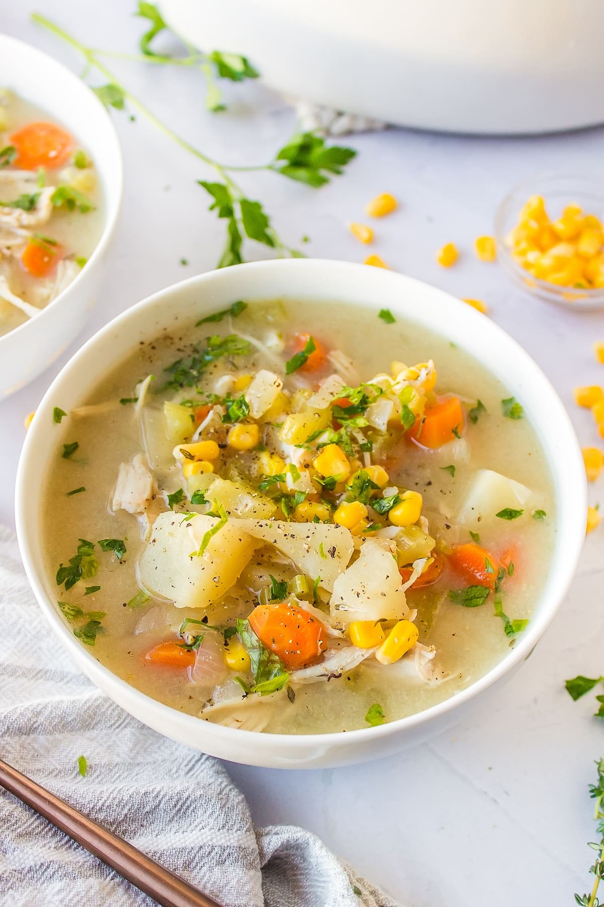 crockpot chicken recipe with corn.