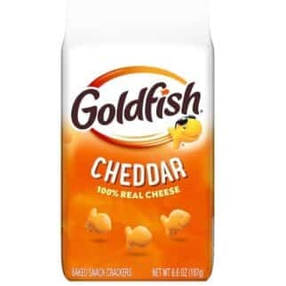 goldfish cracker bag.